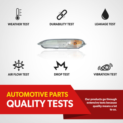 For 16-18 Honda Pilot LX Sport Turn Signal Light Assembly Certified Driver Side