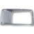 For 1995-2004 International 3800 4700 4800 4900 8100 Headlight Bezel Driver Side (replacement)