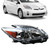 For 2010-11 Toyota Prius Headlight Headlamp Clear Lens With Bulb Passenger Side (certified / replacement)