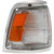 For 92-95 Toyota Pickup DLX SR5 Pickup Parking Corner Light With Bulb Passenger (replacement)