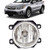 For 2014-2018 Subaru Forester Fog Light Driving Lamp With New Bulb Certified