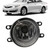 For Toyota Camry Avalon Corolla RAV4 Matrix Fog Lamp Light Certified Driver Side