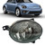 For Volkswagen Beetle Jetta Golf Fog Light Assembly With New Bulb Passenger Side (certified / replacement)