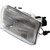 For 99-04 Ford Excursion F-250 F-350 F-450 F-550 Chrome Headlight Driver Side (driver_side / replacement)