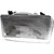For 99-04 Ford Excursion F-250 F-350 F-450 F-550 Chrome Headlight Passenger Side (passenger_side / replacement)