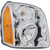 For 2007-2014 GMC Yukon XL 1500 2500 Headlight Headlamp with Bulb Passenger Side (passenger_side / replacement)