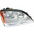 For 2005 06 Kia Sorento EX LX 3.5L Headlight Headlamp Clear Lens Passenger Side (certified / replacement)