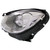For 12-14 Mercedes-Benz C250 C300 C350 C63 AMG Chrome Headlight Lamp Driver Side (driver_side)