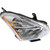For 2011 2012 Nissan Rogue S SV Headlight Assembly With New Bulb Passenger Side (replacement)