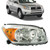 For 2006 2007 2008 Toyota RAV4 Headlight Assembly Chrome Clear Lens Passenger (certified / replacement)