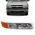For 1999-06 Chevrolet Silverado Suburban Tahoe Chrome Parking Turn Signal Light (replacement)