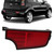 For 2010 11 12 13 Kia Soul Rear Bumper Reflector Light Red Lens Passenger Side (certified / replacement)