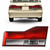 For 2001 2002 Honda Accord DX EX LX SE Tail Light Assembly Inner Passenger Side (replacement)