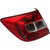 For 2012 Honda Civic Sedan Tail Light Assembly Clear & Red Lens Passenger Side (certified / replacement)