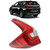 For 2017-2019 Honda CR-V Tail Light Clear & Red Lens w/ Bulbs Driver Side Outer (certified / replacement)