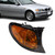 For 2002-05 BMW 320i 325i 330i Turn Signal Corner Light With Bulb Passenger Side (certified / replacement)