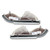 For Chevy GMC C K 1500 2500 Yukon Tahoe Suburban Corner Parking Light Pair Set (certified / replacement)