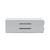 Universal Illuminated LED Letter Badges - Matte White Surface Finish - B