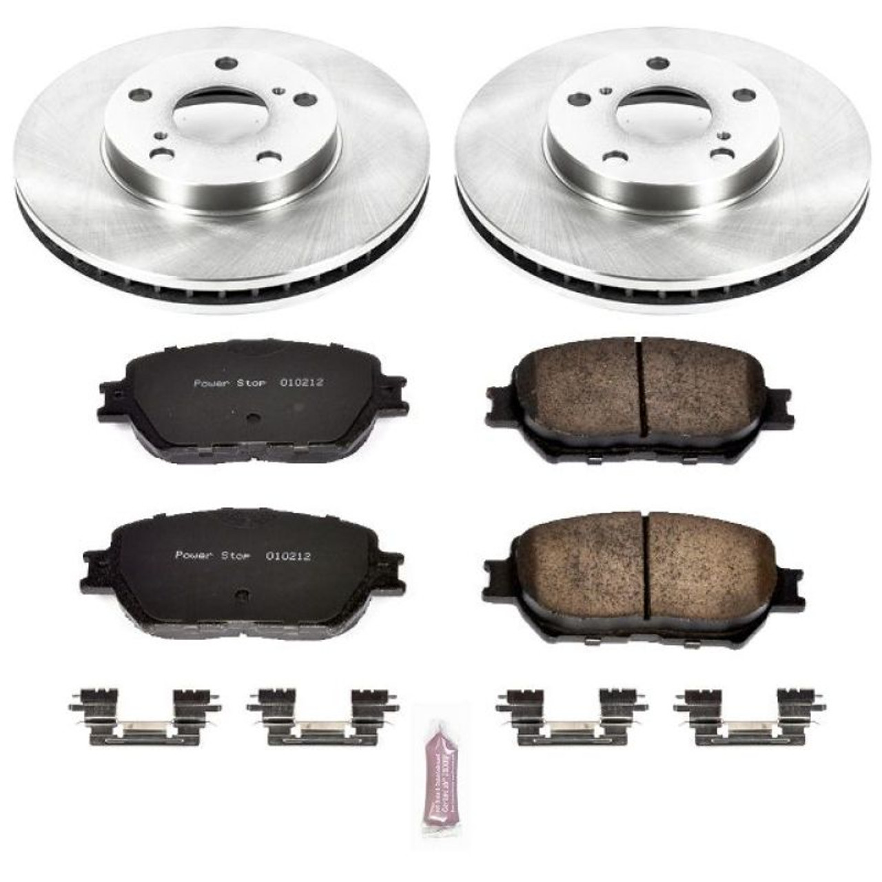 Power Stop 02-06 Toyota Camry Front Autospecialty Brake Kit - Down
