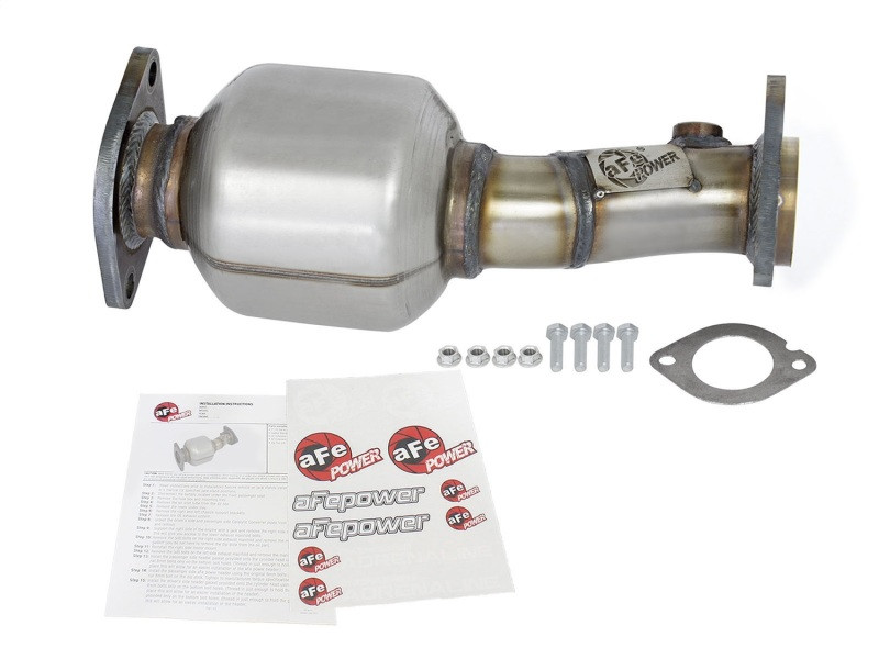 aFe Power Direct Fit Catalytic Converter Replacements Front Right Side
