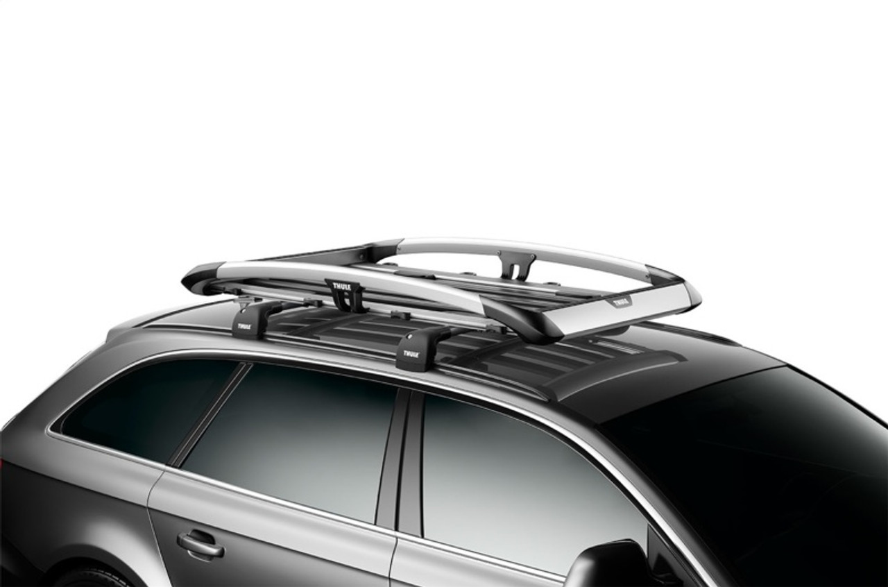 Thule Trail XT L Roof Basket - Silver/Black - Down East Offroad