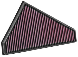 K&N Replacement Panel Air Filter (Right Side) 2014-2015 Jaguar F-Type 3.0L/5.0L