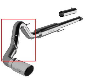 MBRP 11-14 Ford F150 EcoBoost 4in Aluminized Tail Pipe (NO DROPSHIP)