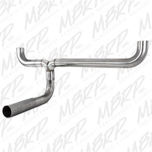 MBRP Universal Full size Pickup T pipe kit T409