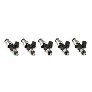 Injector Dynamics ID1300X Injectors - 48mm Length - 14mm Top - 14mm Lower (Set of 5) Injector Dynamics ID1300X Injectors - 48mm Length - 14mm Top - 14mm Lower (Set of 5)