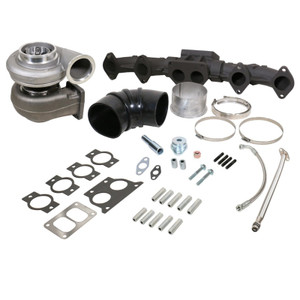 BD Diesel ISX Turbocharger & Manifold Package - S400SX4 75mm Cast / 96mm 1.32A/R Turbine