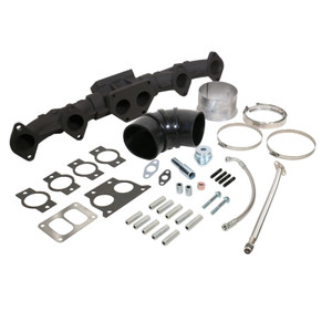 BD Diesel Manifold Exhaust - Cummins ISX T6 Manifold and Install Kit Package (USA)