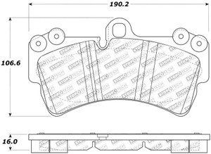 StopTech Street Touring Porsche Brake Pads
