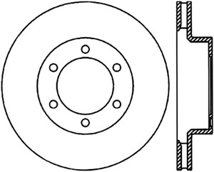 StopTech Front Left Cryo Slotted Sport Brake Rotor 03-09 Toyota 4Runner