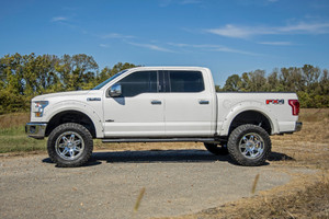 Oval Nerf Step | Crew Cab | Black | Ford F-150 2WD/4WD (2015-2022) Oval Nerf Step | Crew Cab | Black | Ford F-150 2WD/4WD (2015-2022)