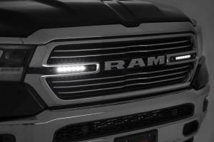 LED Light | Grille Mount | 6" Chrome Slimline | Ram 1500 (19-22)