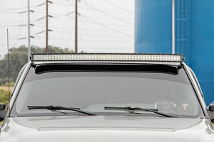 LED Light Mounts | Upper Windshield | 54" Curved | Chevy/GMC 1500 (99-06 & Classic) LED Light Mounts | Upper Windshield | 54" Curved | Chevy/GMC 1500 (99-06 & Classic)