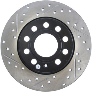 StopTech Slotted & Drilled Sport Brake Rotor 127.33131R