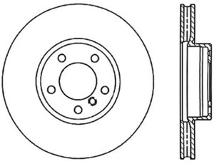 StopTech Slotted & Drilled Sport Brake Rotor 127.33079R