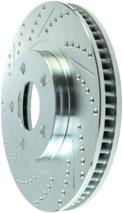 StopTech Select Sport 98-02 Chevrolet Camaro / Pontiac Firebird Slotted & Drilled Right Front Rotor