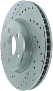 StopTech Select Sport 06-17 Dodge Charrger/14-17 Chrysler 300 Slotted & Drilled Front Right Rotor