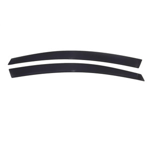 Rampage 2007-2018 Jeep Wrangler(JK) 2-Door Only Low Profile Ventvisor - Matte Black