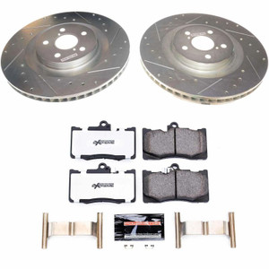 Power Stop 16-18 Lexus GS450h Front Z26 Street Warrior Brake Kit Power Stop 16-18 Lexus GS450h Front Z26 Street Warrior Brake Kit