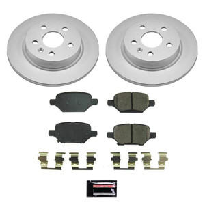 Power Stop 18-20 Buick Encore Rear Z17 Evolution Geomet Coated Brake Kit Power Stop 18-20 Buick Encore Rear Z17 Evolution Geomet Coated Brake Kit