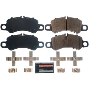 Power Stop 17-18 Porsche 718 Boxster Front Z23 Evolution Sport Brake Pads w/Hardware Power Stop 17-18 Porsche 718 Boxster Front Z23 Evolution Sport Brake Pads w/Hardware