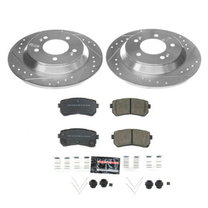Power Stop 18-19 Hyundai Kona Rear Z23 Evolution Sport Brake Kit Power Stop 18-19 Hyundai Kona Rear Z23 Evolution Sport Brake Kit