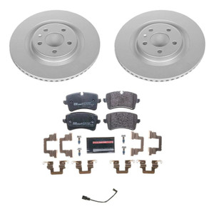 Power Stop 2012 Audi A7 Quattro Rear Euro-Stop Brake Kit ESK6001 Power Stop 2012 Audi A7 Quattro Rear Euro-Stop Brake Kit ESK6001