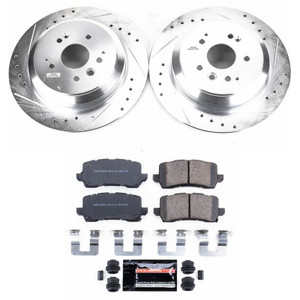 Power Stop 17-19 Acura MDX Rear Z23 Evolution Sport Brake Kit Power Stop 17-19 Acura MDX Rear Z23 Evolution Sport Brake Kit