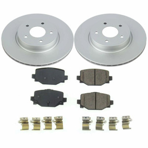 Power Stop 2019 Infiniti QX50 Rear Z17 Evolution Geomet Coated Brake Kit Power Stop 2019 Infiniti QX50 Rear Z17 Evolution Geomet Coated Brake Kit