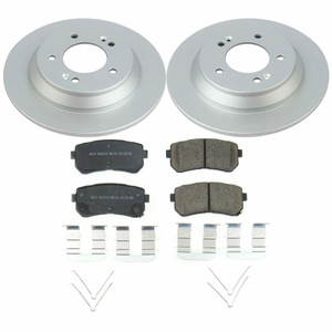 Power Stop 18-20 Hyundai Kona Rear Z17 Evolution Geomet Coated Brake Kit CRK8307 Power Stop 18-20 Hyundai Kona Rear Z17 Evolution Geomet Coated Brake Kit CRK8307