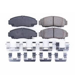 Power Stop 01-03 Acura CL Front Z17 Evolution Ceramic Brake Pads w/Hardware Power Stop 01-03 Acura CL Front Z17 Evolution Ceramic Brake Pads w/Hardware